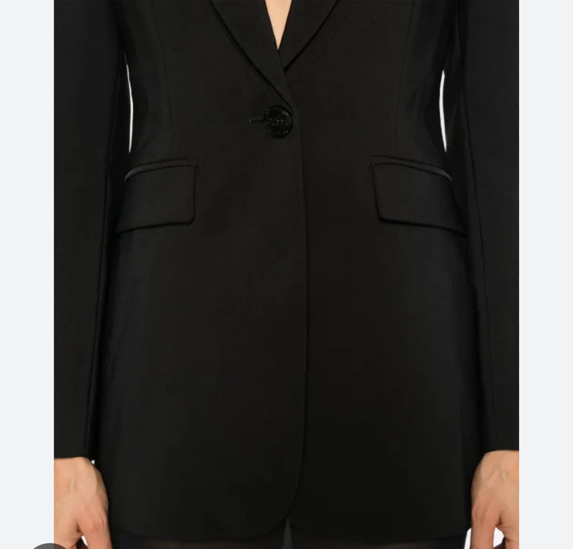 Black Fitted Blazer