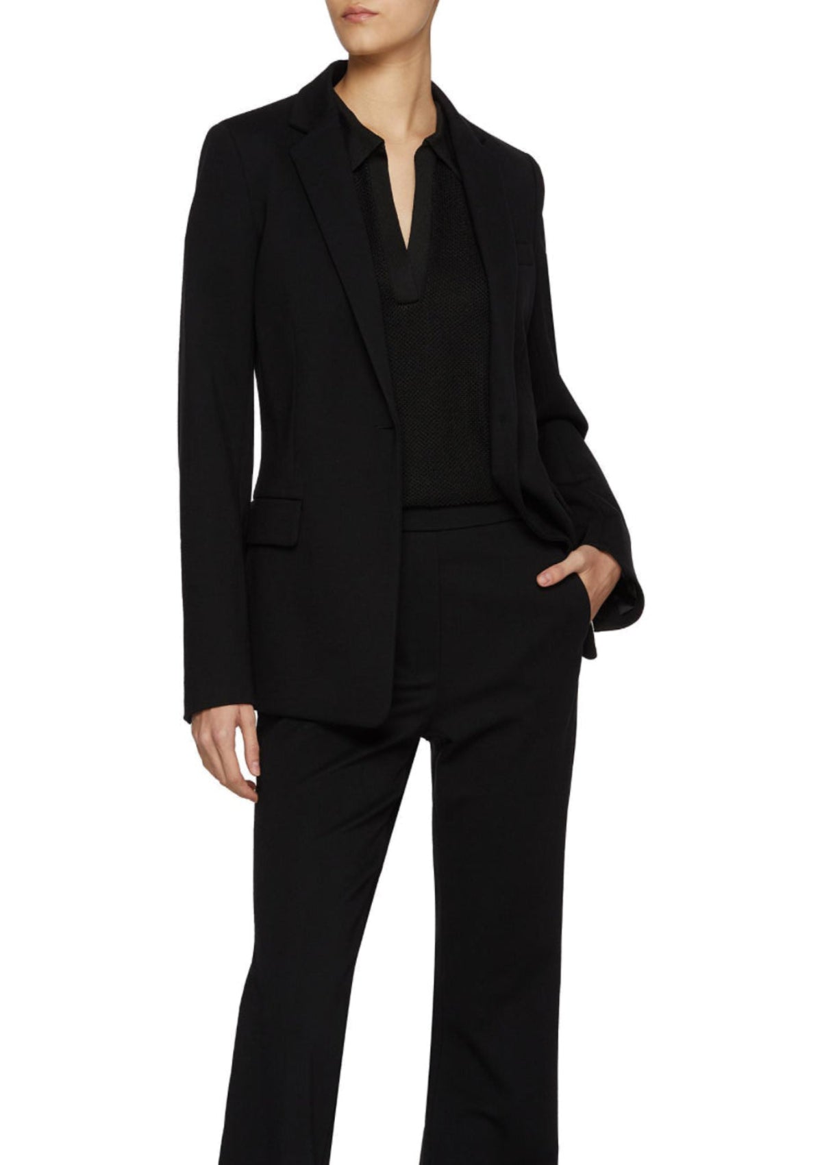 Black Fitted Blazer