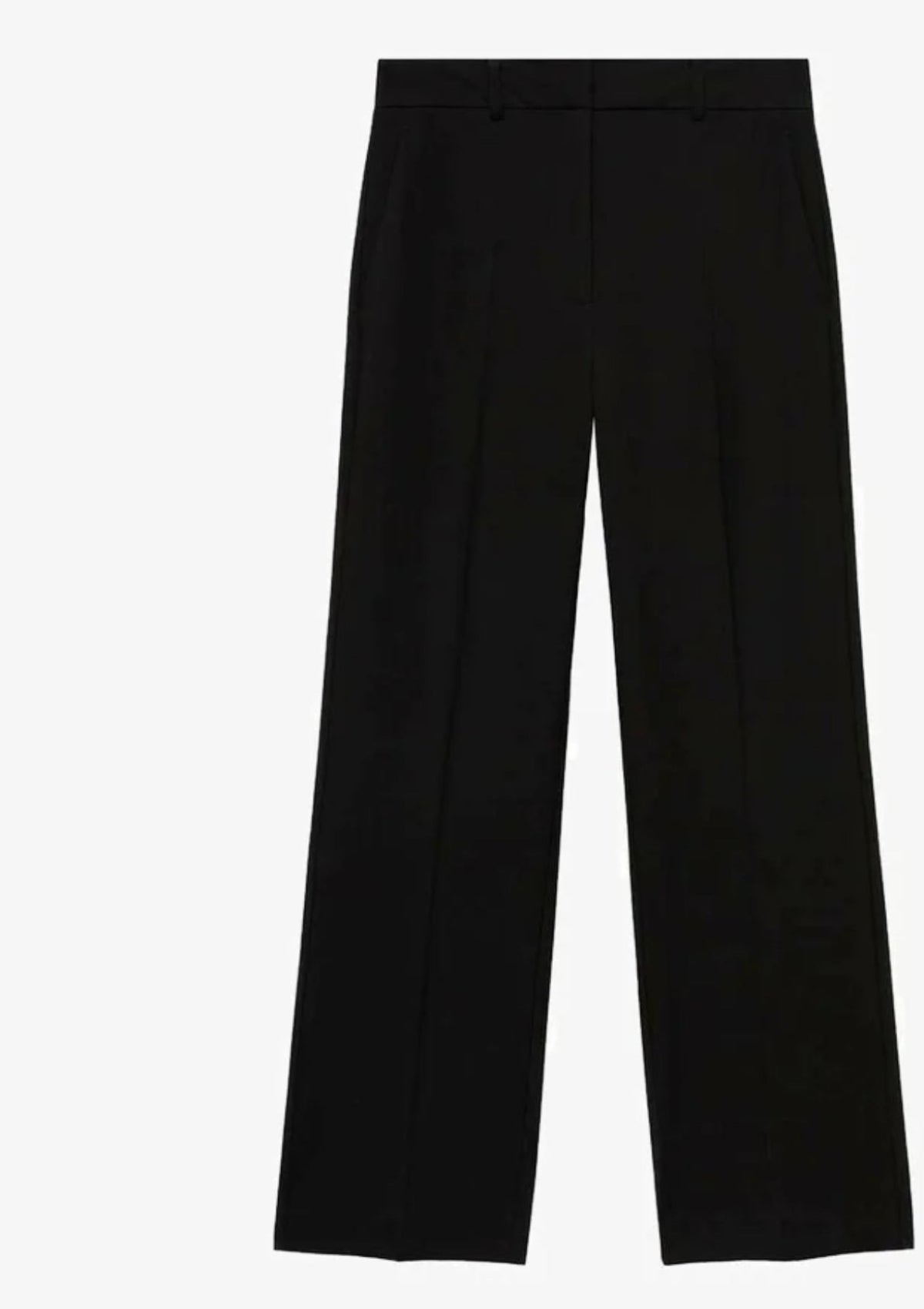 Black High Waist Trouser