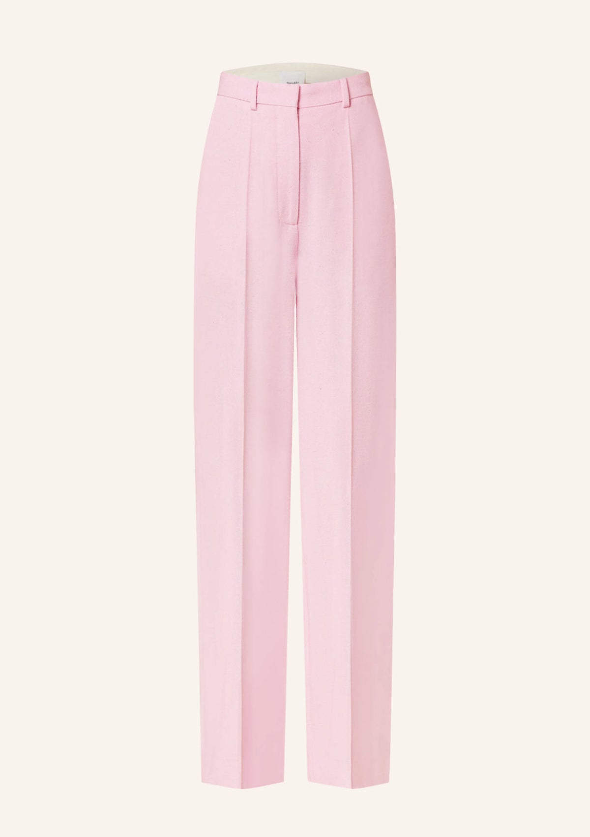 Pink High Waist Trouser