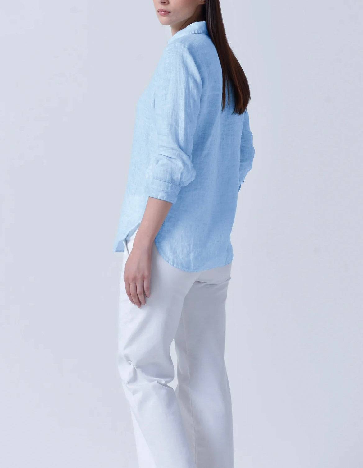 Blue Linen Shirt