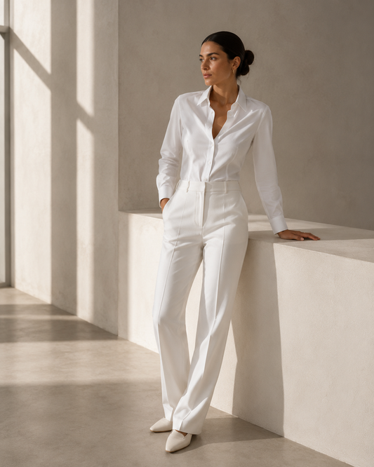 White Cotton Shirt