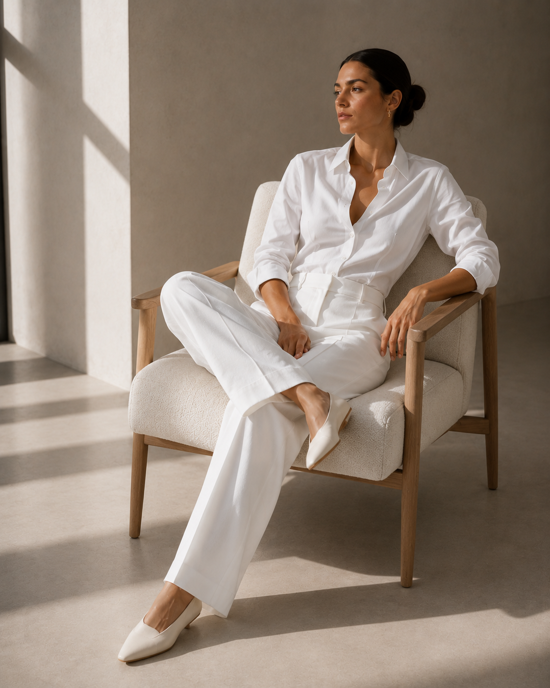 White Cotton Shirt