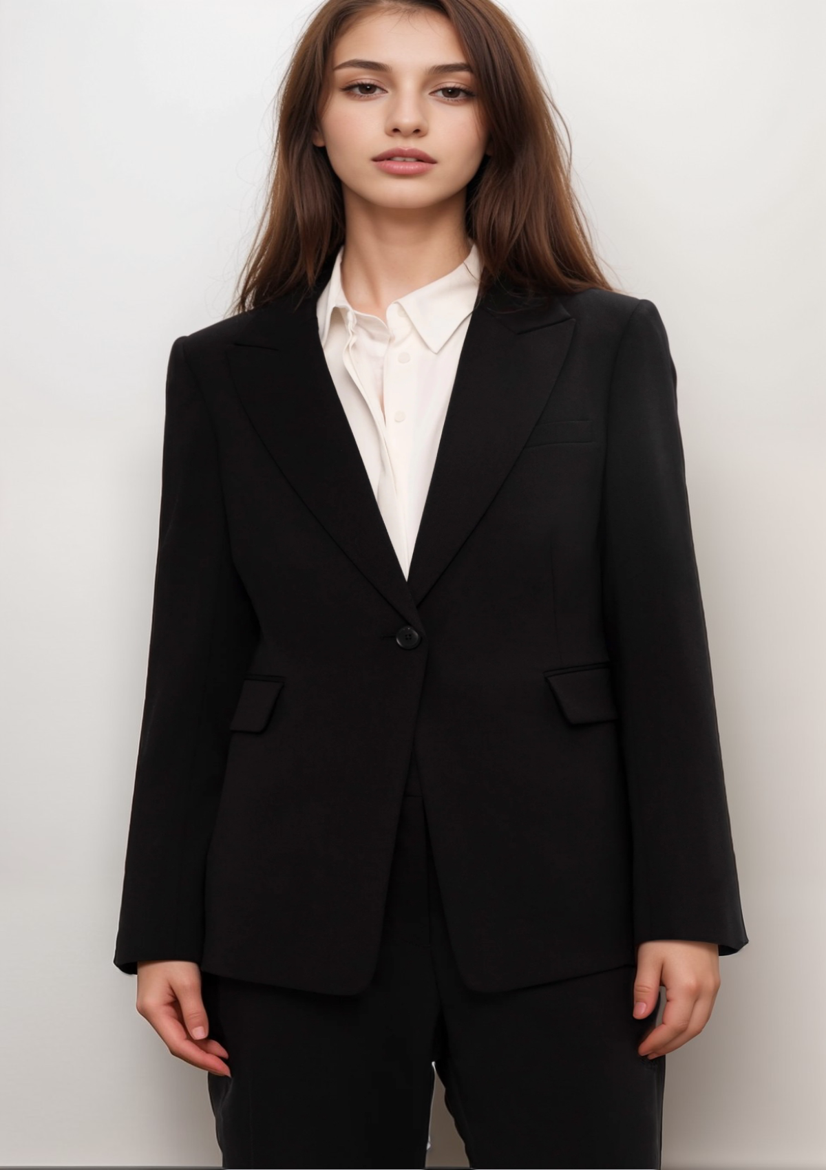 Black Texture Blazer